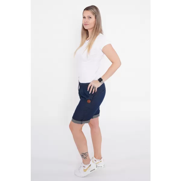 Pantaloni scurți de damă ALTISPORT ALUDRA LPAR424 ALBASTRU 