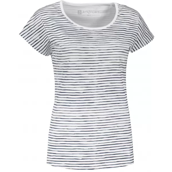  Tricou de damă cu mâneci scurte ALTISPORT GOBNATA LTSR640 ALB 