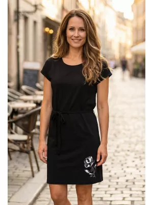 Rochie ALTISPORT ALWILDA LSKR251 NEGRU