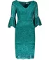 Rochie pentru femei NOMOCO A234-2 Green Dantelă NOMOCO1