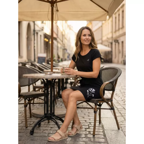  Rochie ALTISPORT ALWILDA LSKR251 NEGRU 
