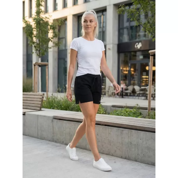  Pantaloni scurți de damă ALTISPORT ARISTA LPAR425 NEGRU 