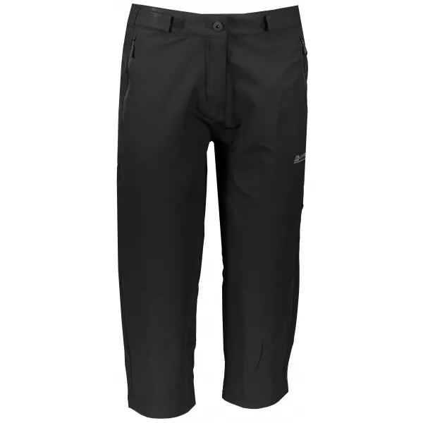  Pantaloni 3/4 pentru femei ALPINE PRO HYDA LPAR385 NEGRU 