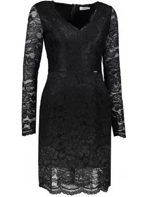 Rochie de dantelă pentru femei NOMOCO A170-1 NOMOCO BLACK NOMOCO1