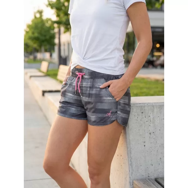  Pantaloni scurți de damă ALTISPORT TANA LPAR431 NEGRU 