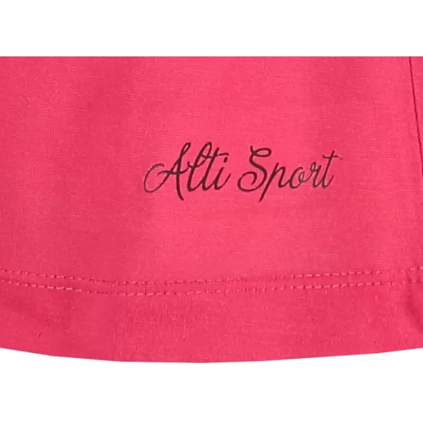  Tricou dama cu maneci 3/4 ALTISPORT MARAXA LTSR670 ROZ 