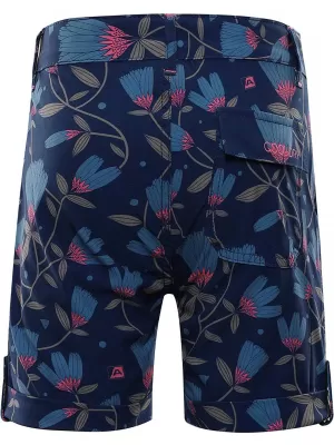 Pantaloni scurţi ALPINE PRO LARKO KPAR182 IMPRIMEU ALBASTRU