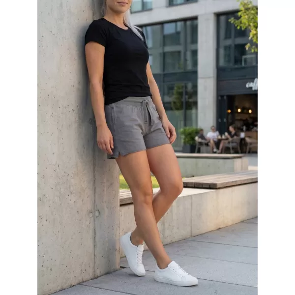  Pantaloni scurți de damă ALTISPORT ARISTA LPAR425 GRI 