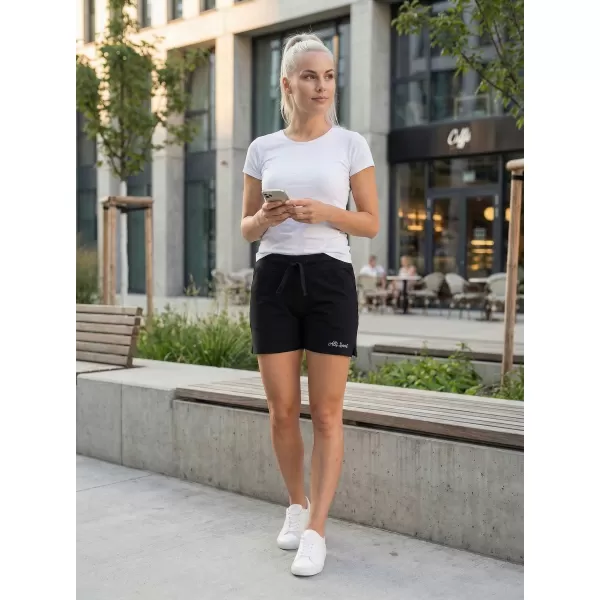 Pantaloni scurți de damă ALTISPORT ARISTA LPAR425 NEGRU 
