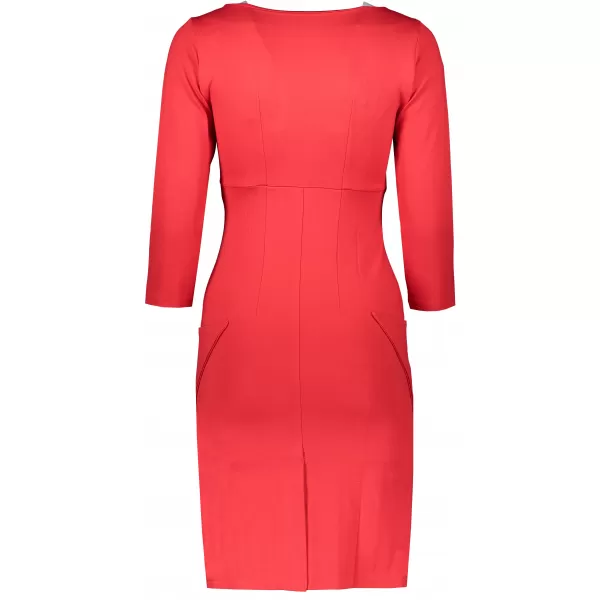  Rochie NUMOCO MISSY A269-1 ROŞU 
