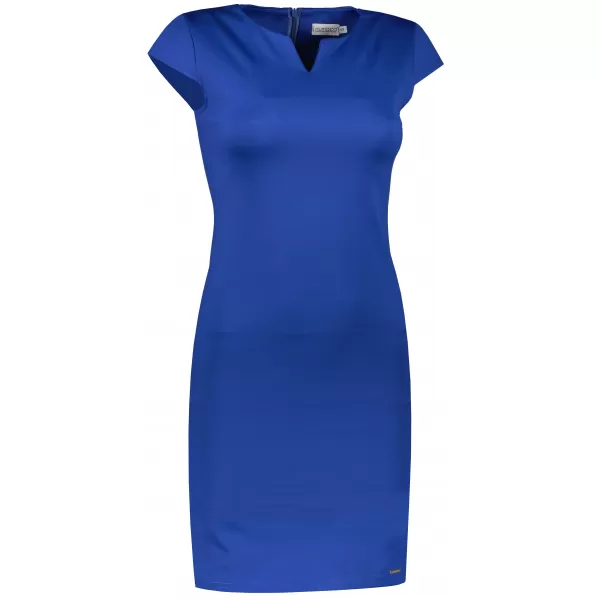  Rochie NUMOCO A132-1 ALBASTRU 