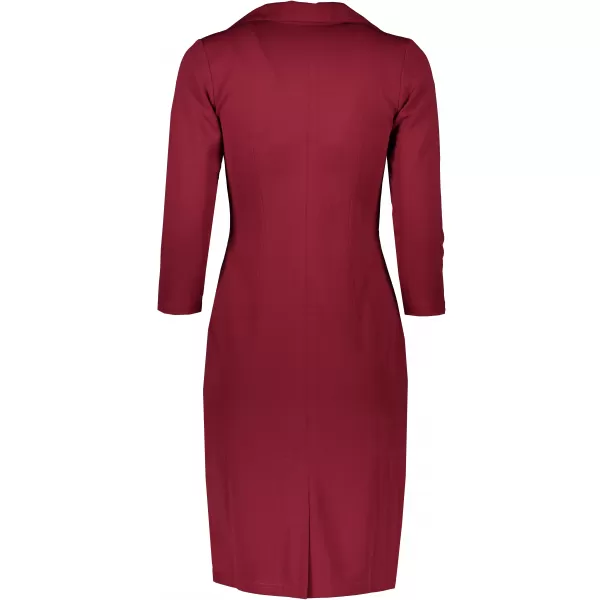  Rochie NUMOCO KELLY A237-2 CLARET 
