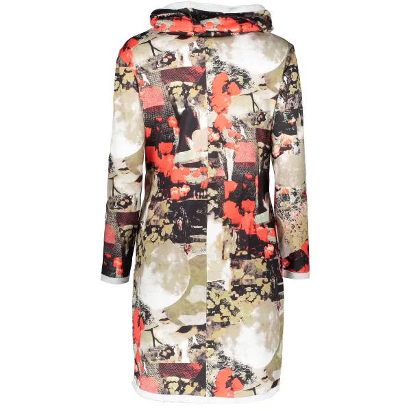  Rochie pentru femei NOMOCO IRENE A282-1 WHITE NOMOCO1 Pattern1 