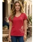 Tricou de damă cu mâneci scurte ALTISPORT CYRA LTSR637 ROȘU