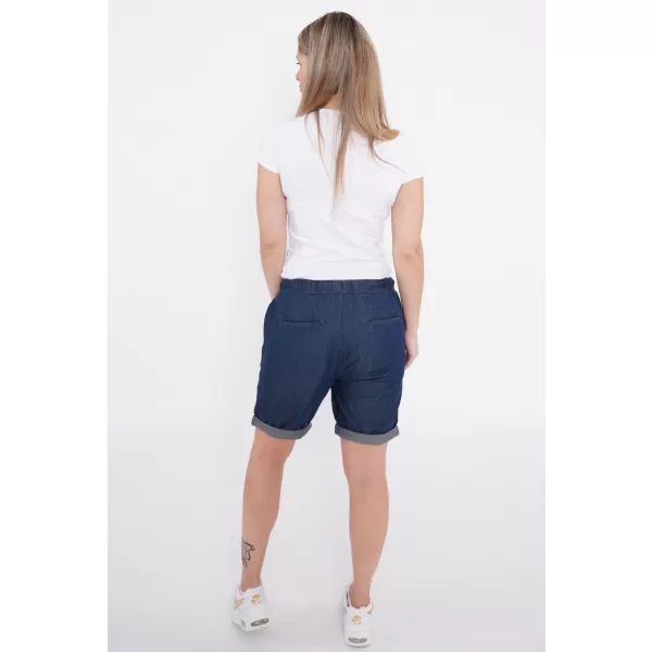  Pantaloni scurți de damă ALTISPORT ALUDRA LPAR424 ALBASTRU 