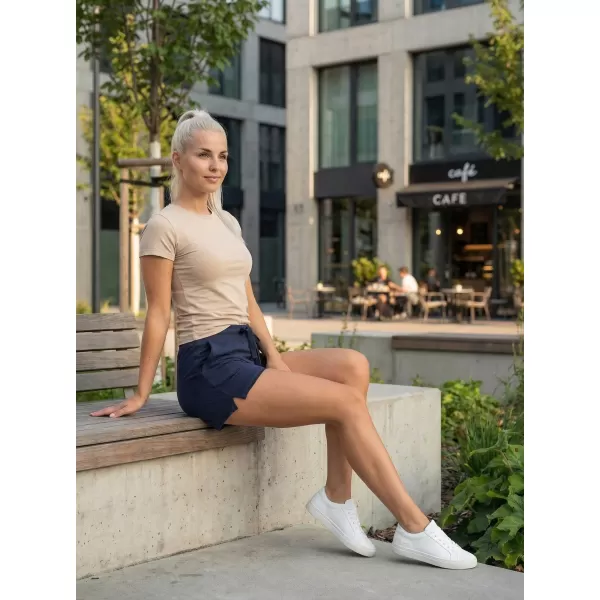  Pantaloni scurți de damă ALTISPORT ARISTA LPAR425 ALBASTRU 