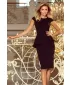 Rochie NUMOCO MIDI A192-3 NEGRU