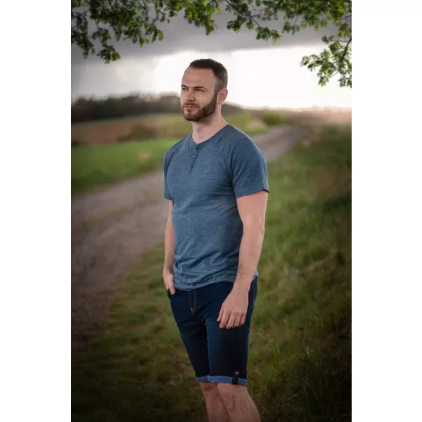  Tricou pentru bărbați ALTISPORT LADIUS MTSR527 ALBASTRU 
