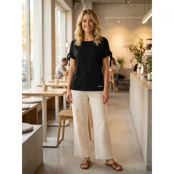 Tricou de damă cu mâneci scurte ALTISPORT NIALA LTSR671 NEGRU 