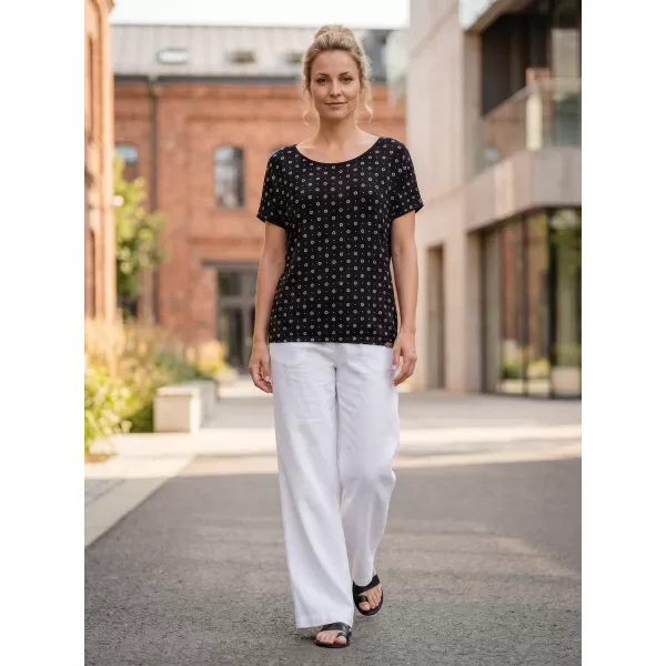  Tricou pentru femei cu mâneci scurte SAM 73 WT 798 NEGRU 