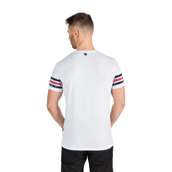  Tricou pentru bărbați cu mâneci scurte SAM 73 MT 762 ALB 