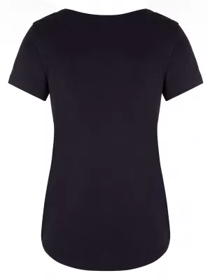 Tricou pentru femei LOAP ASTRAIA CLW2067 ALBASTRU ÎNCHIS
