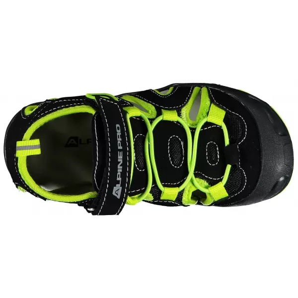  Sandale ALPINE PRO FLAVIO KBTR223 NEGRU/VERDE 