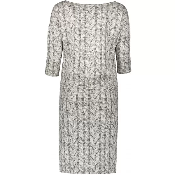  Rochie NUMOCO A13-88 ALB/GRI 