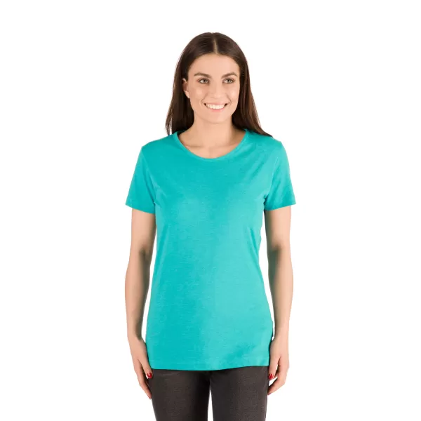  Tricou pentru femei cu mâneci scurte SAM 73 LTSR615 TURCOAZ 