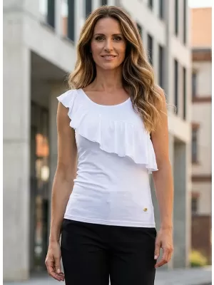 Maieu de damă KIXMI JETTIE ALB
