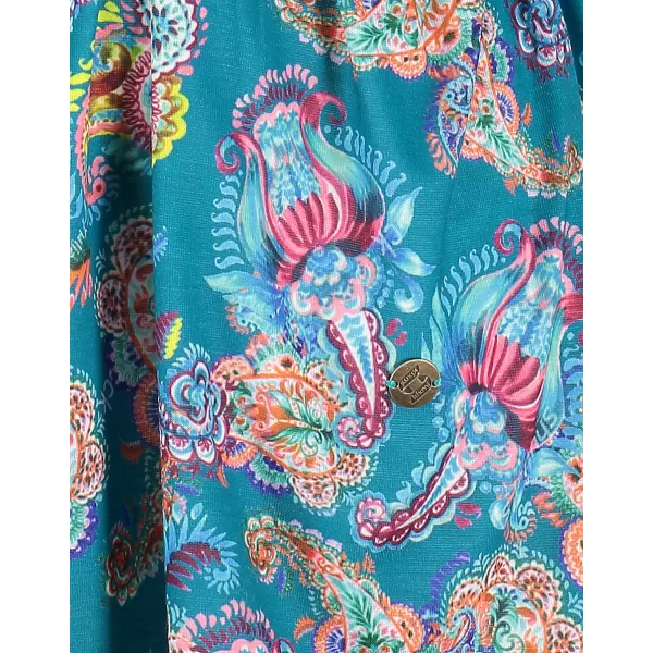  Tricou de damă cu mâneci scurte KIXMI JANELLA ALBASTRU 