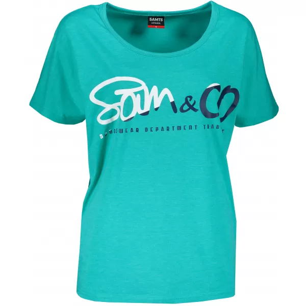  Tricou pentru femei cu mâneci scurte SAM 73 WT 801 NEON 