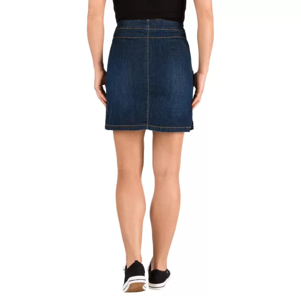  Fusta doamnelor SAM 73 WZ 765 DENIM ÎNTUNECAT 