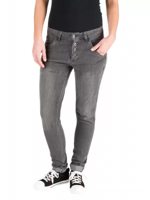 Pantalonii pentru doamne SAM 73 WK 753 GRI