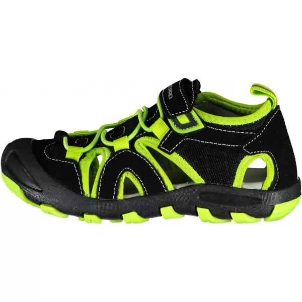  Sandale ALPINE PRO FLAVIO KBTR223 NEGRU/VERDE 