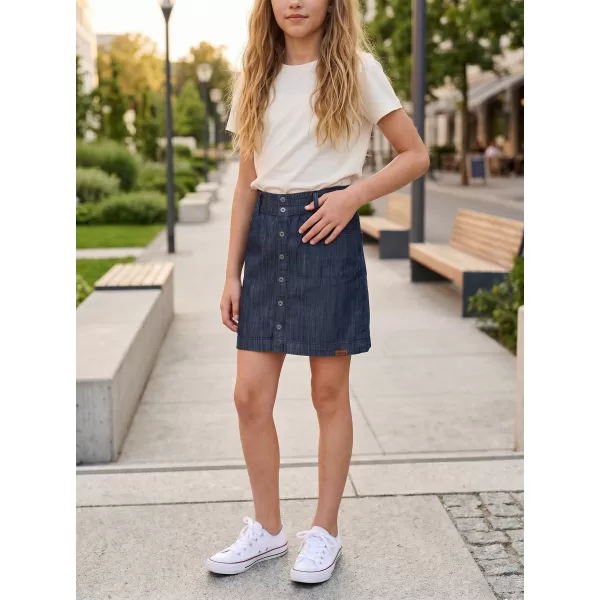  Fusta fetei SAM 73 GZ 521 DENIM ÎNTUNECAT 
