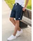 Pantaloni scurți de băieți SAM 73 BS 528 ALBASTRU ÎNCHIS