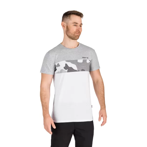  Tricou pentru bărbați cu mâneci scurte SAM 73 MT 764 GRI DESCHIS 