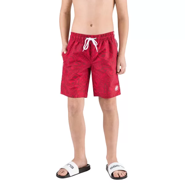  Pantaloni scurți de băieți SAM 73 BS 528 ROŞU 