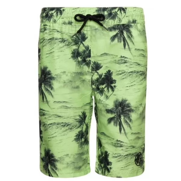  Pantaloni scurți de băieți SAM 73 ERASYLO KPAR189 VERDE 