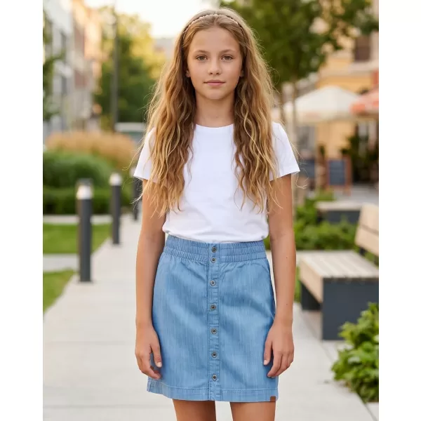  Fusta fetei SAM 73 GZ 521 DENIM LUMINOS 