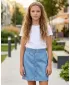 Fusta fetei SAM 73 GZ 521 DENIM LUMINOS