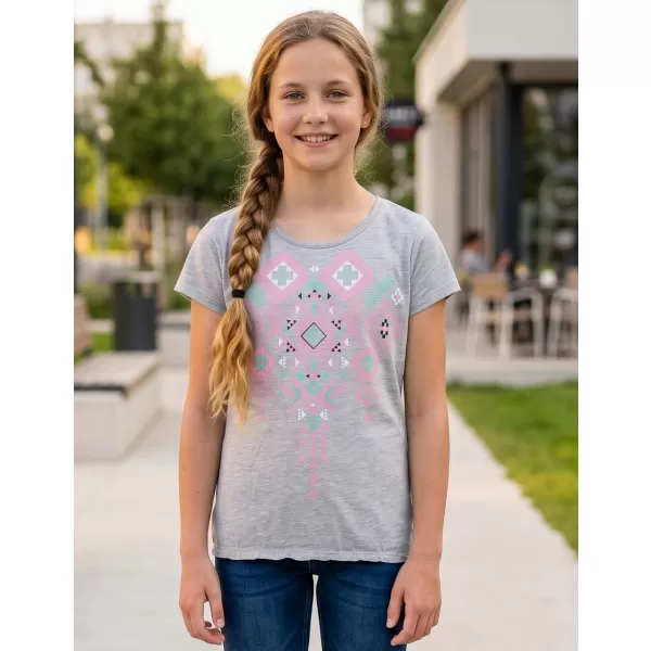  Tricou de fată cu mâneci scurte SAM 73 GT 535 GRI DESCHIS 