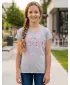Tricou de fată cu mâneci scurte SAM 73 GT 535 GRI DESCHIS