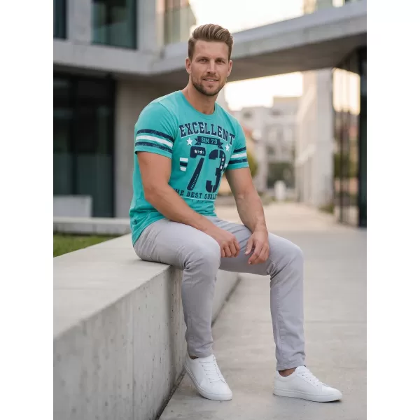  Tricou pentru bărbați cu mâneci scurte SAM 73 MT 762 NEON 