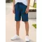 Pantaloni scurți de băieți SAM 73 ERASYLO KPAR189 ALBASTRU ÎNCHIS