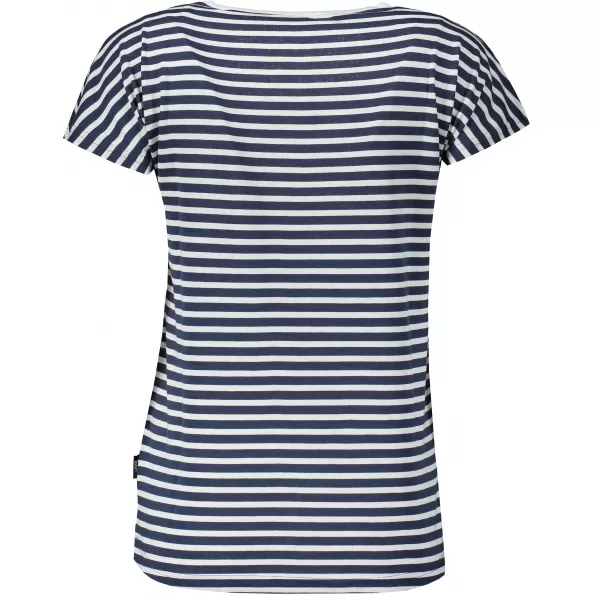  Tricou pentru femei cu mâneci scurte SAM 73 ALESIA LTSR627 ALBASTRU ÎNCHIS 