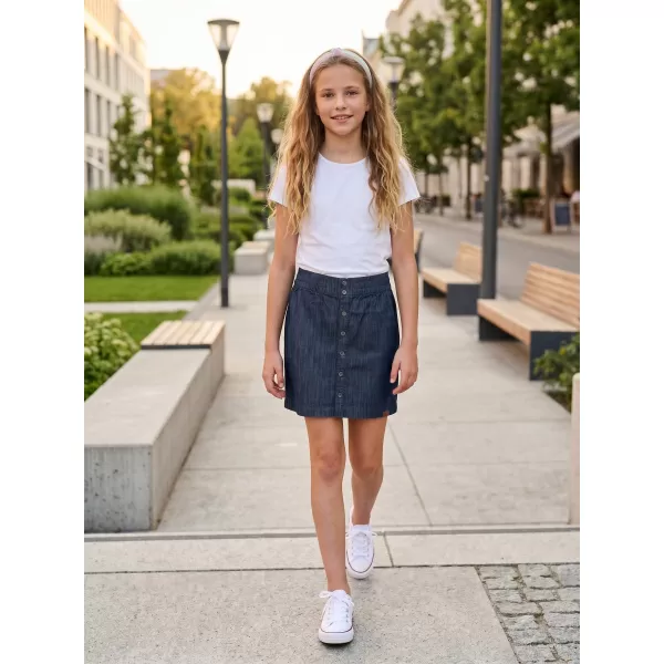  Fusta fetei SAM 73 GZ 521 DENIM ÎNTUNECAT 