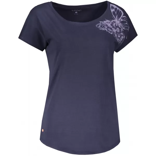  Tricou pentru femei LOAP BABEA CLW2024 ALBASTRU ÎNCHIS 