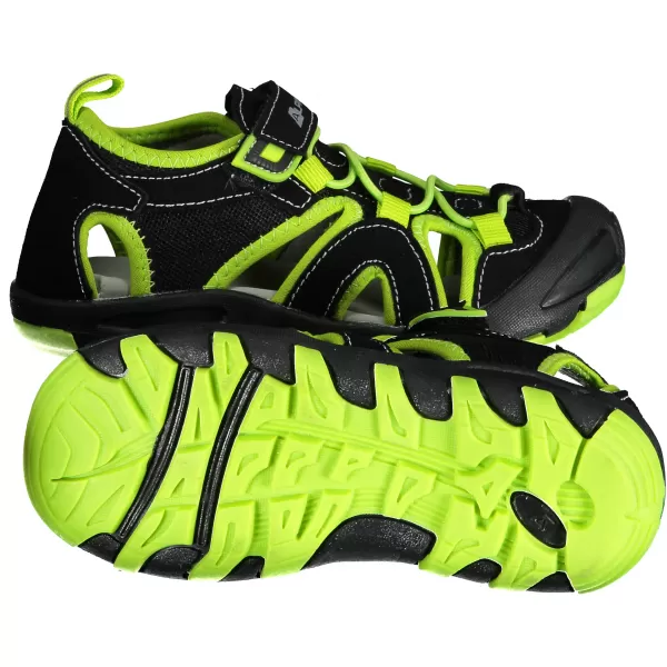  Sandale ALPINE PRO FLAVIO KBTR223 NEGRU/VERDE 
